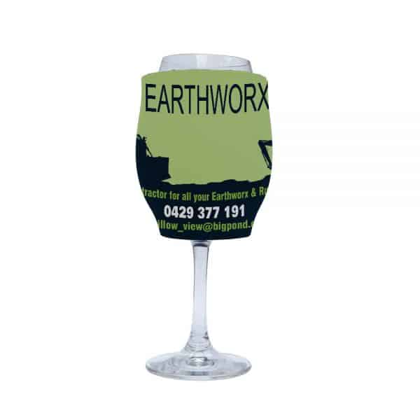 Earthworx Business Stubby Holder Wine