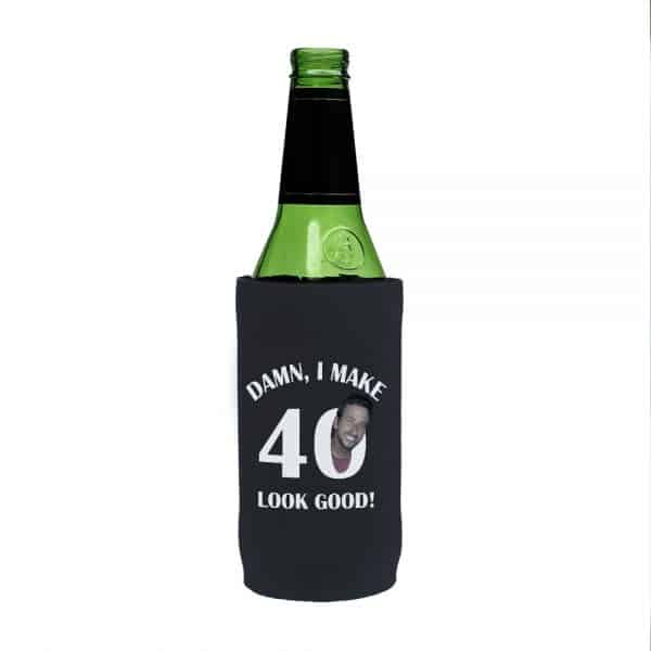 Make 40 Look Good Stubby Holder Beer Tal