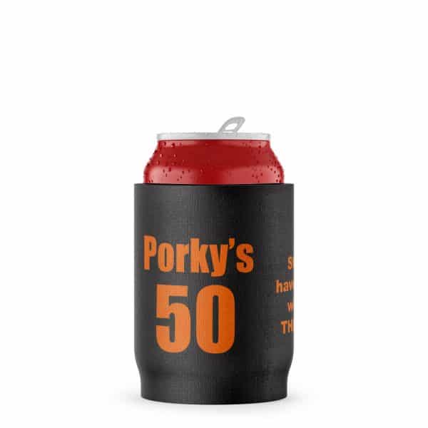 50th Birthday Stubby Holder Beer Can