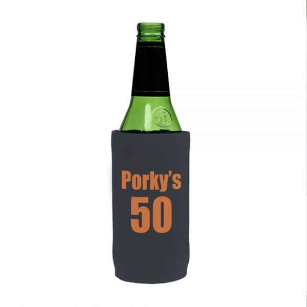 50th Birthday Stubby Holder Beer Tall