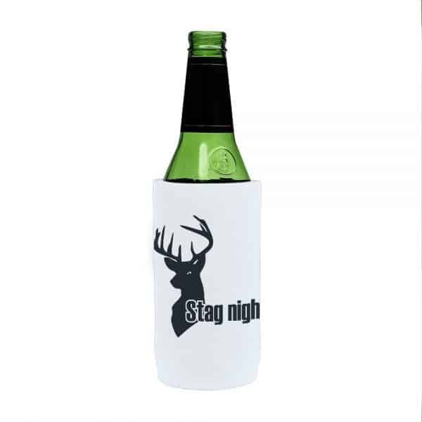 Stag Night Stubby Holder Beer Tall